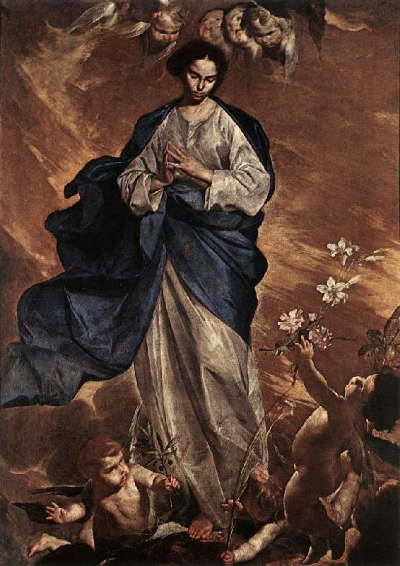 CAVALLINO, Bernardo The Blessed Virgin fdg oil painting picture